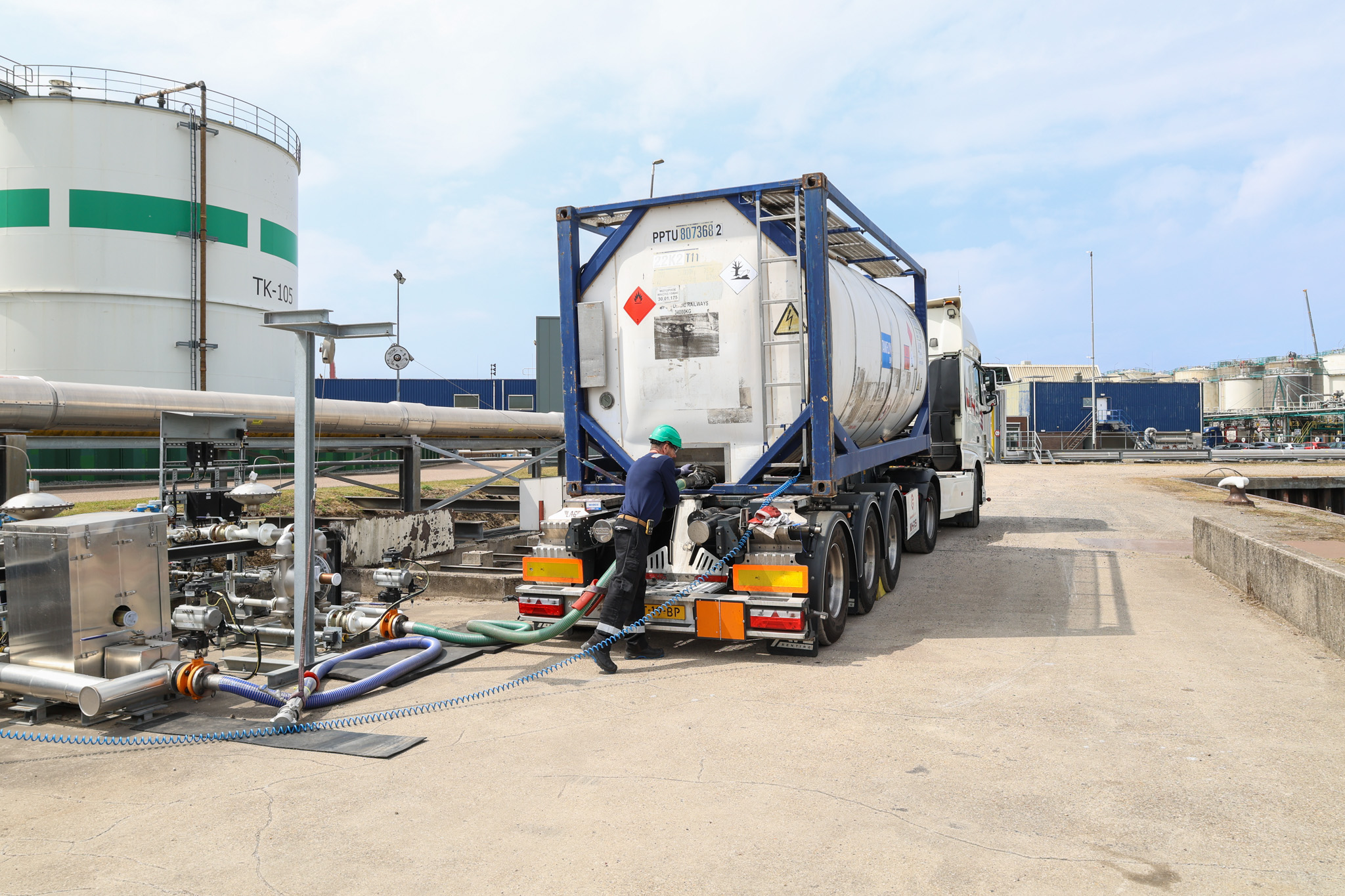 STR tank and loading operation